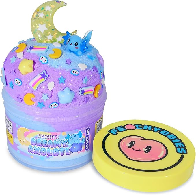 Peachybbies Slime Dreamy Axolotl Cloud Slime, Made in USA Premium Slime, 100% Authentic Peachybbi... | Amazon (US)