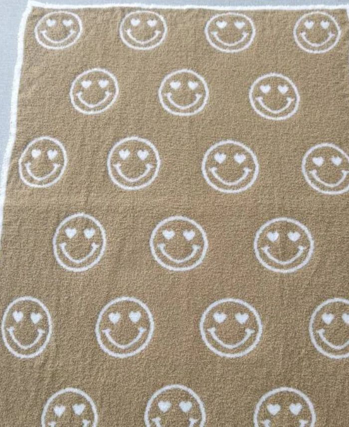 Smiley Buttery Blankets | The Styled Collection