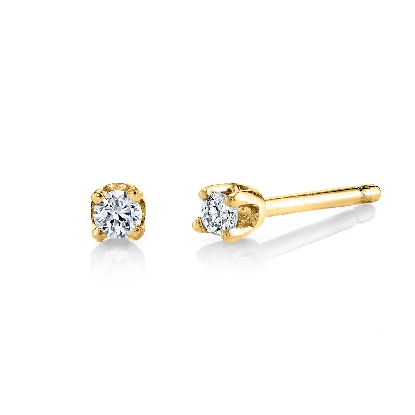 MINI DIAMOND EARRINGS | Starling Jewelry