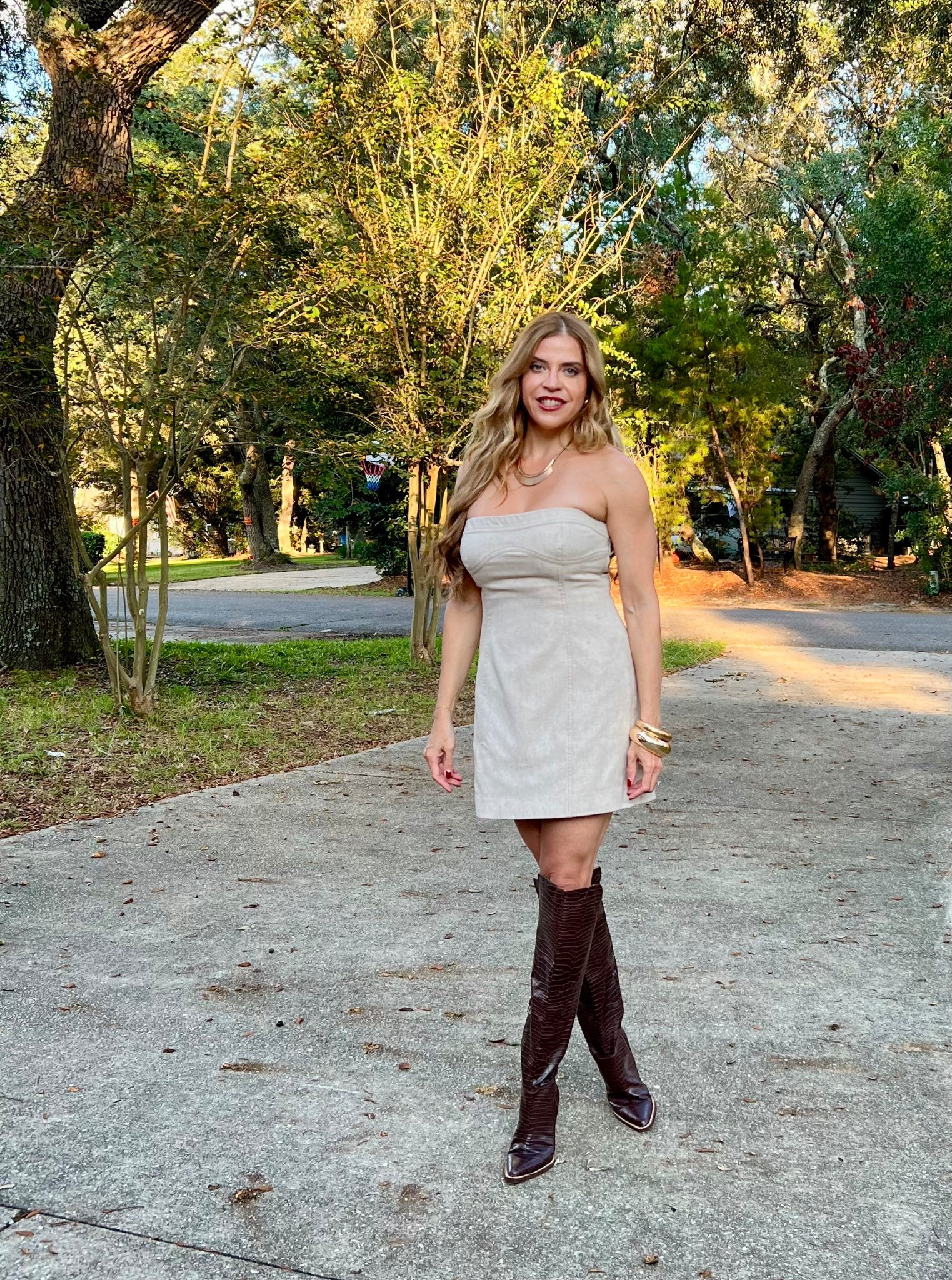 Fall weather is here! But, lucky for us Floridians, here it only means you can now wear boots with a short dress and still look weather and fashionably on trend. Gotta love the south "seasons"... 

Click to shop the look and some of my favorite knee high boots! 

 #LTKSeasonal #LTKStyleTip #LTKShoeCrush