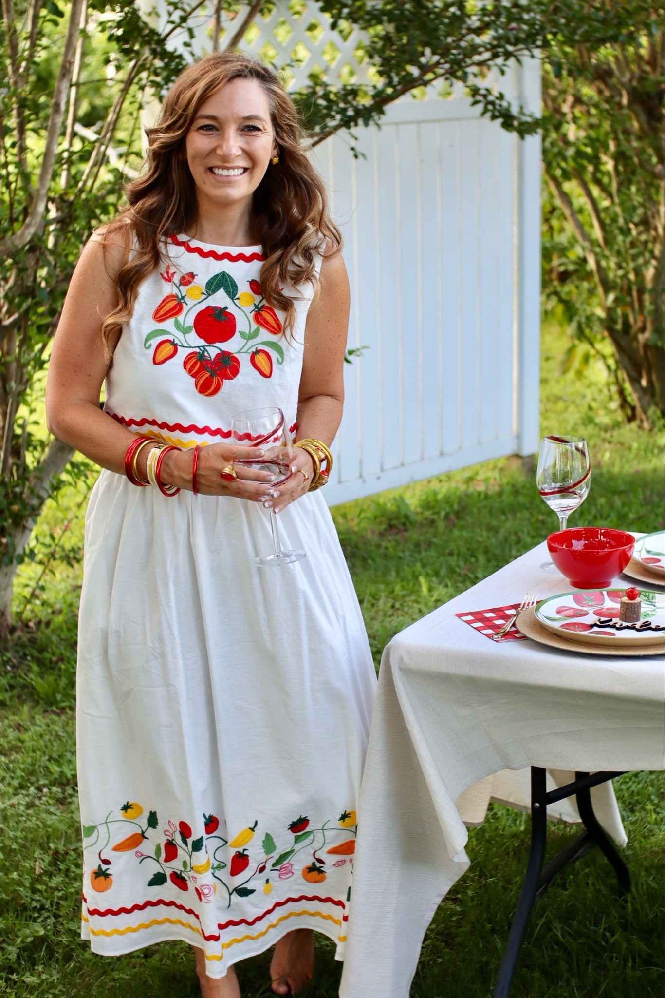 Late summer garden party / outdoor hosting / tomato / tomato theme /garden dinner party / two piece set

#LTKHome #LTKootd #LTKSeasonal