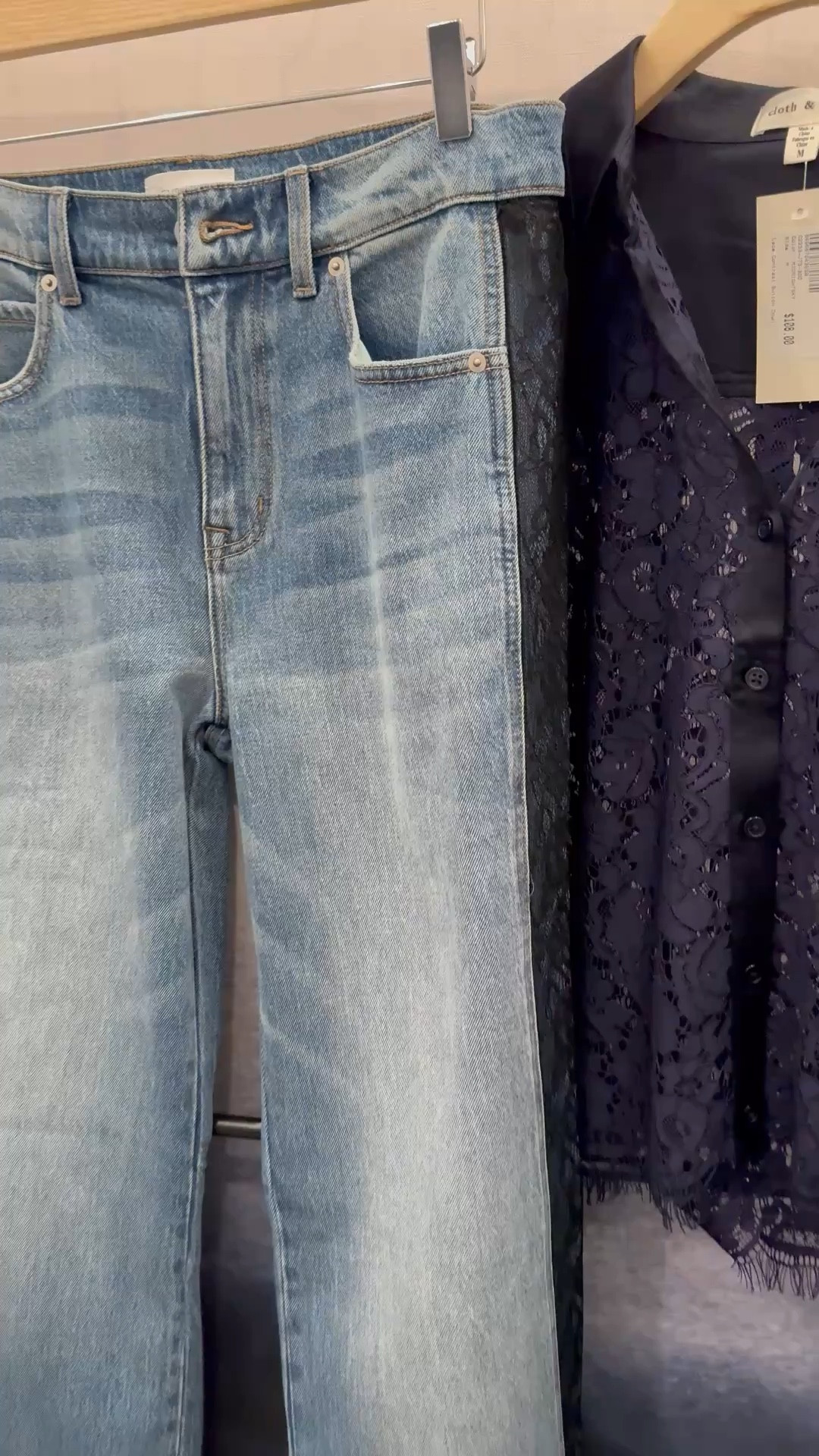 I love the lace inset in these jeans and gorgeous lace top! Perfect for a casual holiday outfit. 

#LTKHoliday #LTKGiftGuide #LTKSeasonal