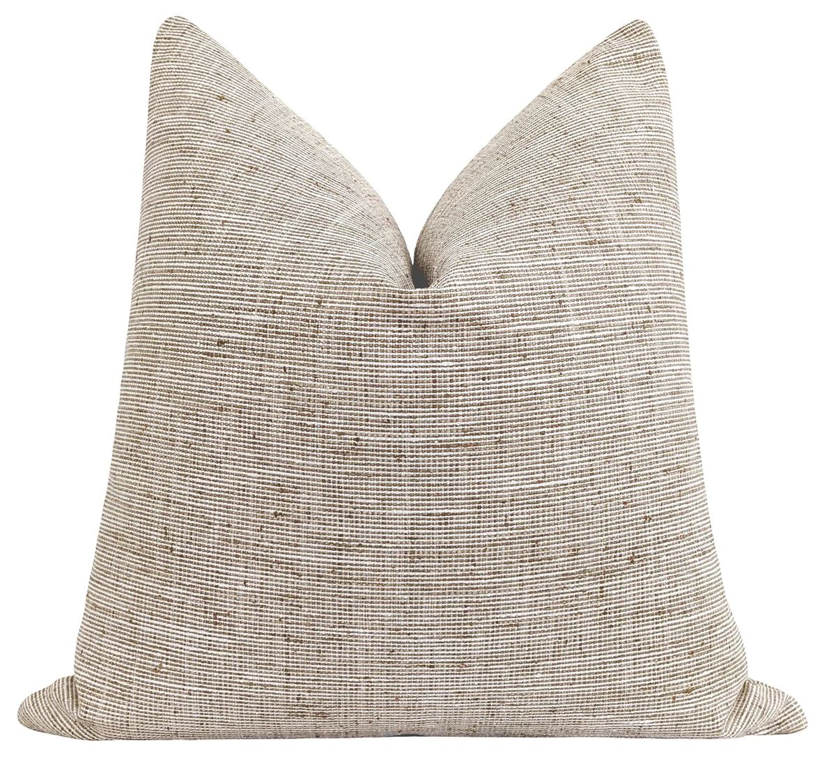 Ridgeville Natural Woven Pillow | Land of Pillows