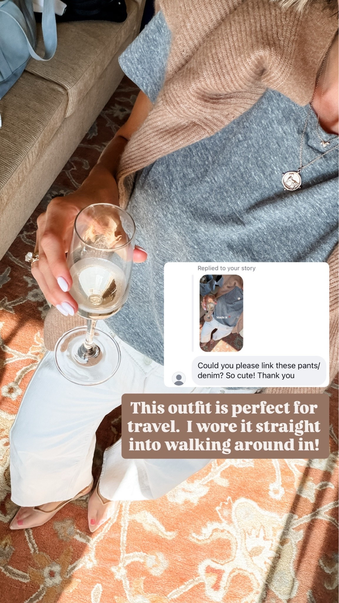 Such an easy throw on and go outfit! A grey tee is always a great versatile options with denim. Wearing Small tee, 4 jeans

Loverly grey, gray tee outfit, Target fashion finds, women’s travel outfit, everyday casual outfit

#LTKSeasonal #LTKTravel