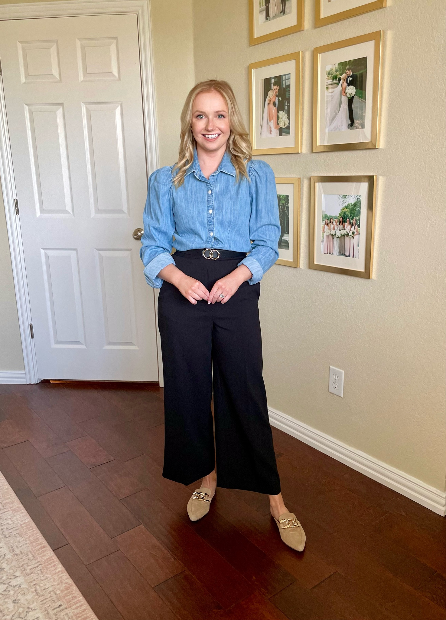 Teacher outfit idea! Exact pants are Zara but linked similar! 

#LTKworkwear #LTKstyletip #LTKFind