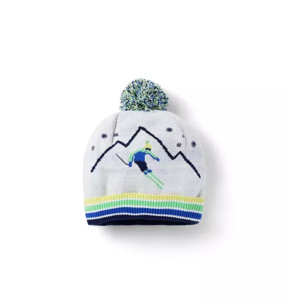 Ski Slope Pom Beanie | Janie and Jack