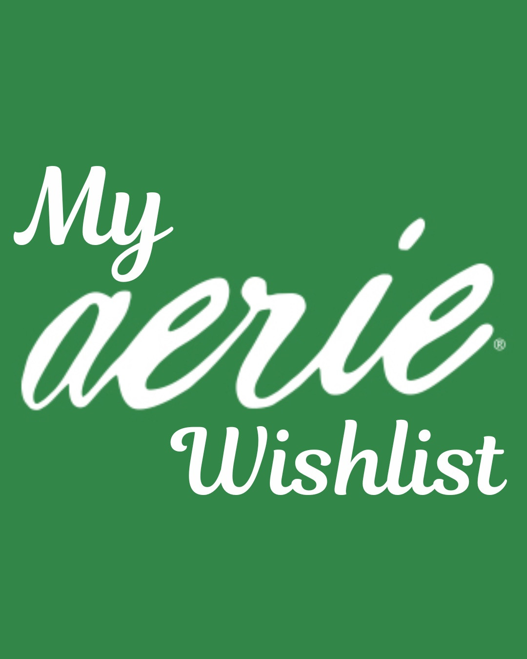 My Aerie wishlist 😍

#LTKxAbercrombie #LTKdayinmylife