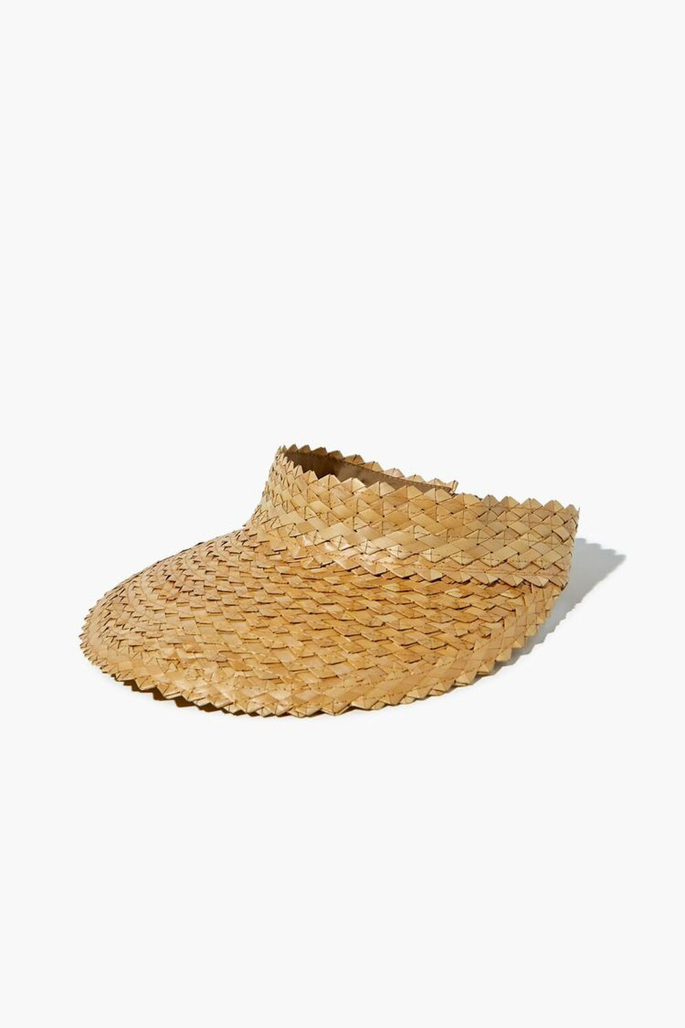 Premium Basketwoven Straw Visor | Forever 21 (US)