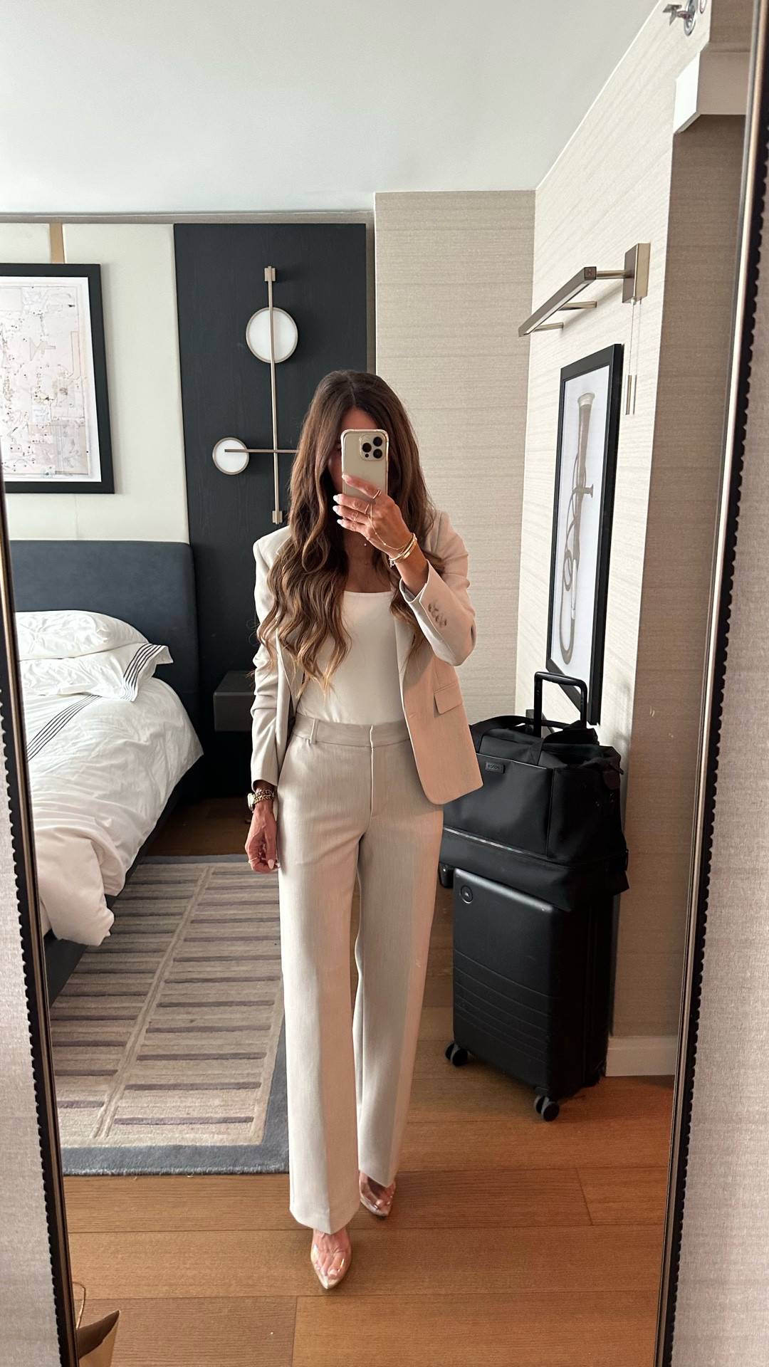 Wearing 0 in oatmeal color 

#LTKOver40 #LTKWorkwear