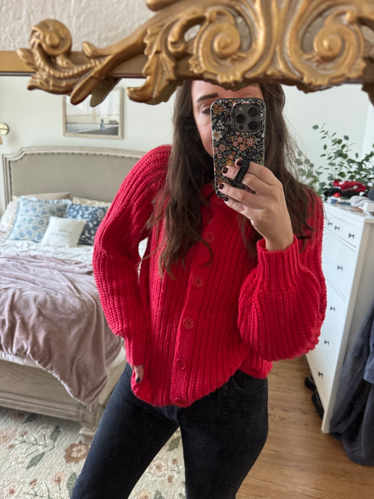 Looooving this Amazon cardigan!! Perfect Christmas color! Also comes in lots of other colors. Feels much more high quality, it’s so soft and cozy! 

#LTKGiftGuide #LTKHoliday #LTKSaleAlert