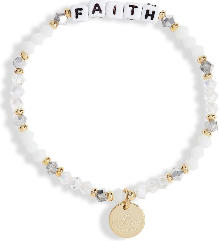 Faith Beaded Stretch Bracelet | Nordstrom