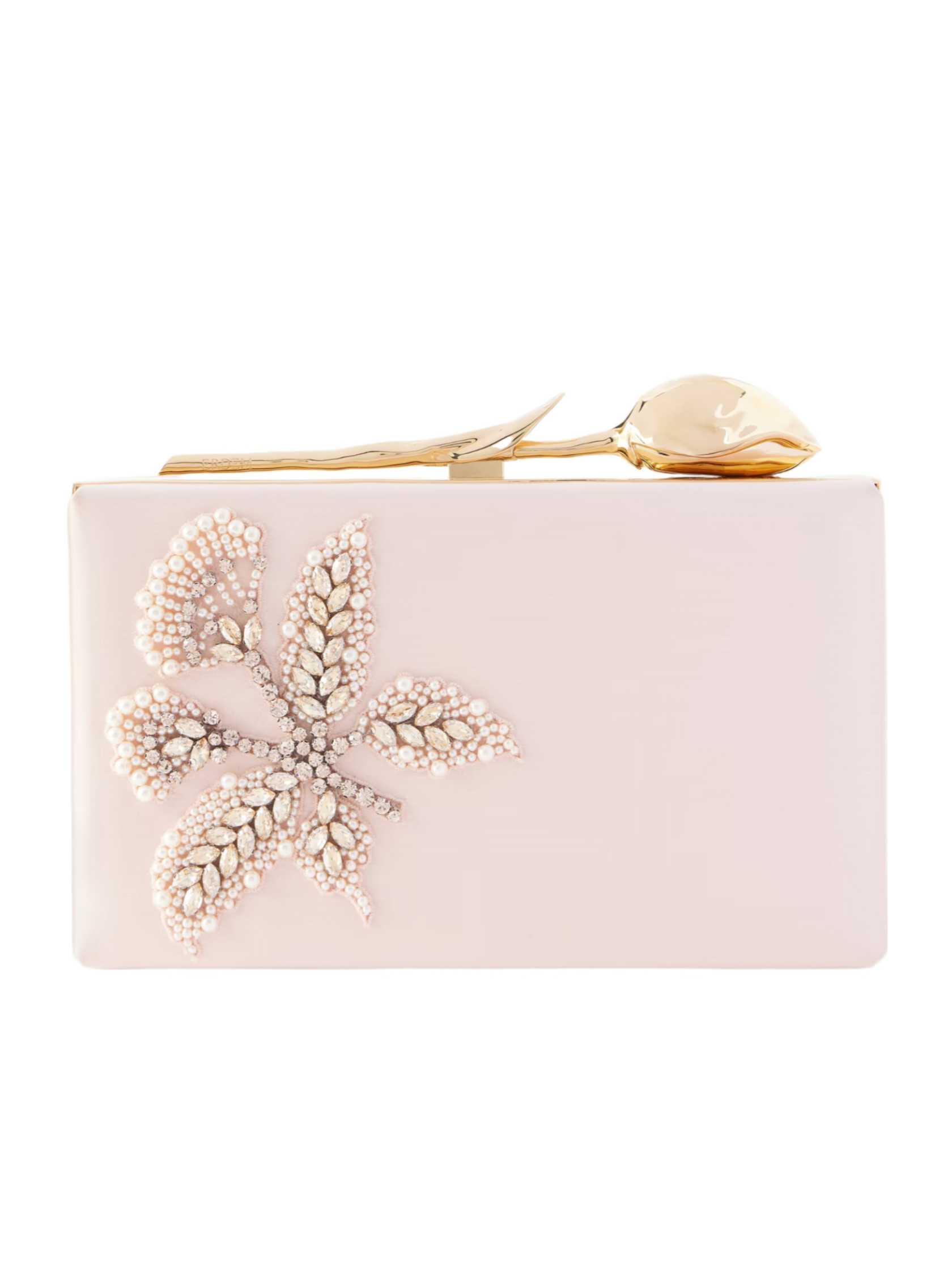 Bloom Crystal Decorated Clutch | Senser US