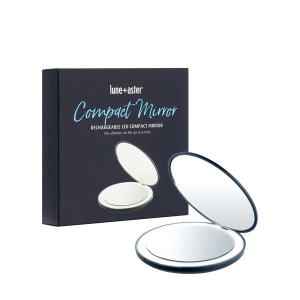 Rechargeable LED Compact Mirror – Lune+Aster | Bluemercury, Inc.