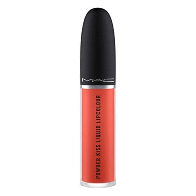 MAC M.A.C Powder Kiss Liquid Lipcolour - 998 Sorry Not Sorry (Dirty pumpkin orange) | Amazon (US)