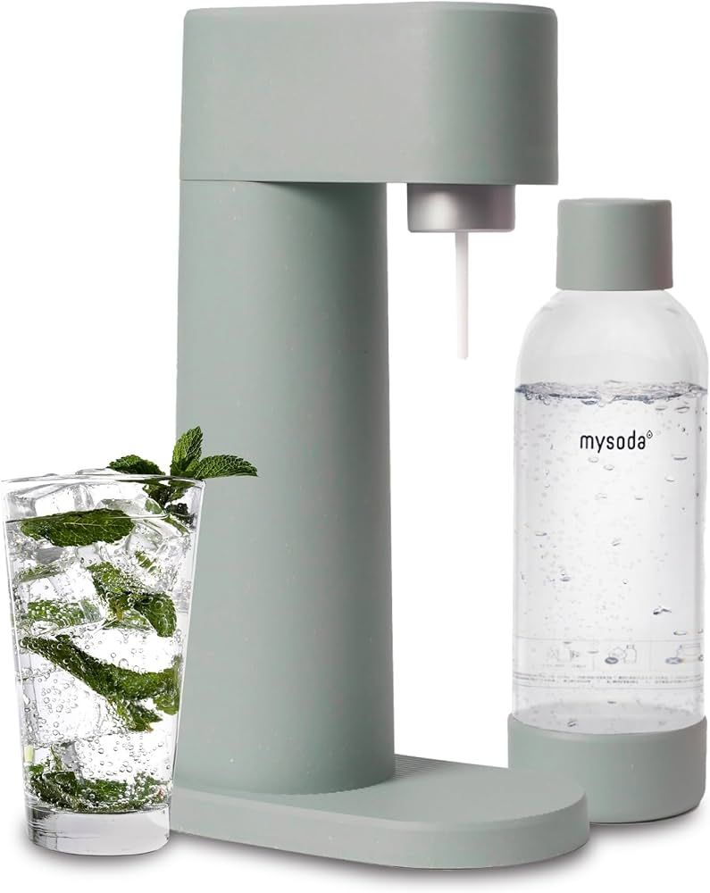 Mysoda Woody Sparkling Water Maker - Silent Carbonated Water Machine Made of Renewable Wood Compo... | Amazon (US)