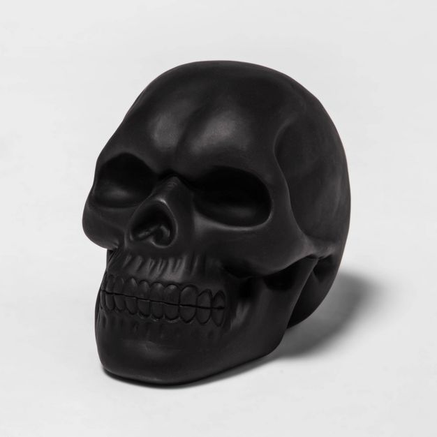Solid Black Halloween Crafting Skull - Hyde & EEK! Boutique™ | Target