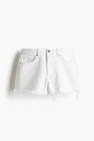 H & M - High Denim shorts - Weiß - Damen | H&M (DE, AT, CH, NL, FI)