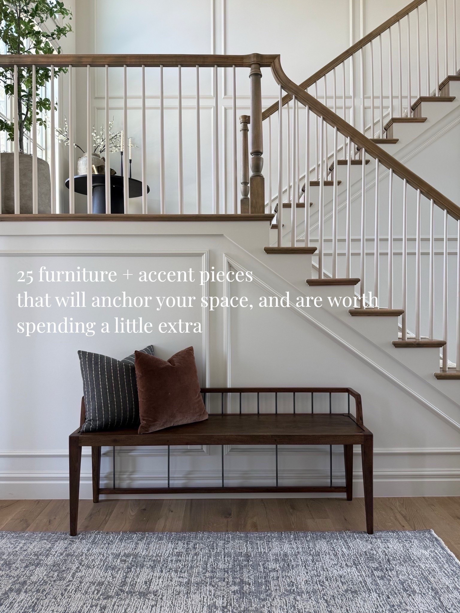 You know you can count on my to find and share affordable prices that look amazing, BUT, I also love to find and share staple pieces that have longevity, incredible design, and bring high-value aesthetics to your home. 

Generally, I wait and share these only when they go on sale. They’re not, sadly, all on sale at this time, BUT… Currently some of them ARE discounted!! My bolster bench is on mark down and so are my rugs!! 🎉

So, I will continue seeking out the beautiful home finds that work for any budget, as well as those fun everyday solutions that make our lives at home just a little bit easier… but it’s fun for me to throw some love to these “main character” pieces in my traditional x modern home.

AS ALWAYS—I’ve linked everything for you in a tappable post through the link in my bio. As well. ✨✨

And if you’re new here, and like what you see… tap the FOLLOW button to see what else I have in store for you! 🤗♥️

Xoxo,
Andrea


#LTKSeasonal #LTKHome #LTKHoliday

#LTKdayinmylife #LTKHome #LTKSeasonal

#LTKFindsUnder100 #LTKHome