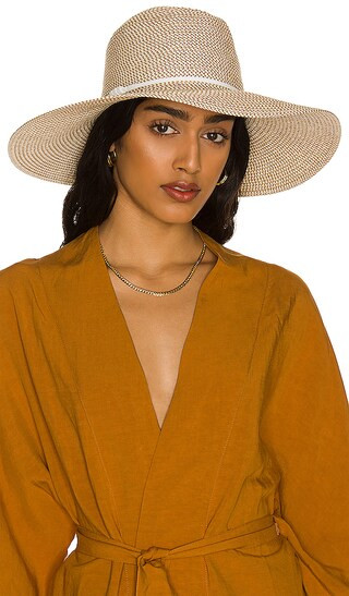 Harper Hat in White Tweed | Revolve Clothing (Global)
