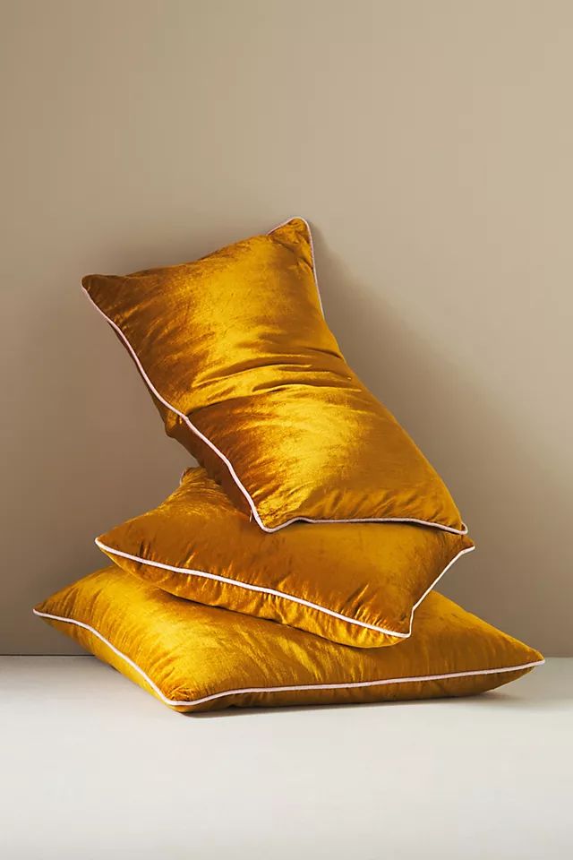 Adelina Velvet Pillow | Anthropologie (US)