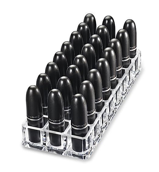 byAlegory Premium Beauty Organization Acrylic Lipstick Organizer & Beauty Container 24 Space Stor... | Amazon (US)