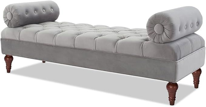 Jennifer Taylor Home Lewis Bench, Opal Grey | Amazon (US)