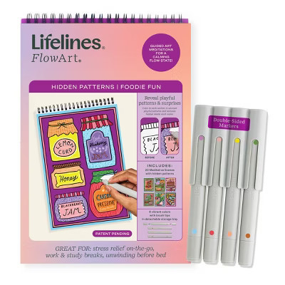 Lifelines FlowArt: Hidden Patterns Foodie Fun | Target