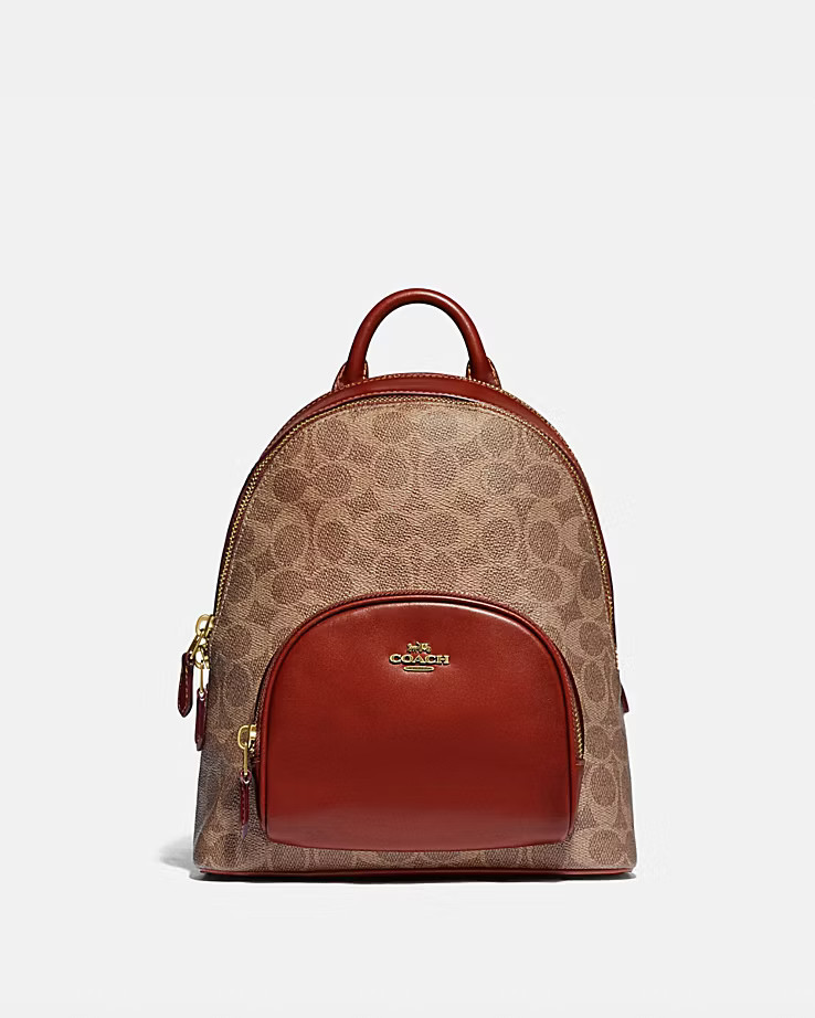 Carrie Backpack 23 In Signature Canvas | Coach (CA)