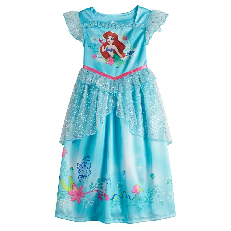Disney's The Little Mermaid Toddler Girl Ariel Night Gown, Toddler Girl's, Size: 3T, Multi | Kohl's