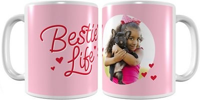 Frisco "Bestie Life" Personalized Coffee Mug | Chewy.com