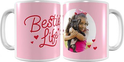Frisco "Bestie Life" Personalized Coffee Mug | Chewy.com