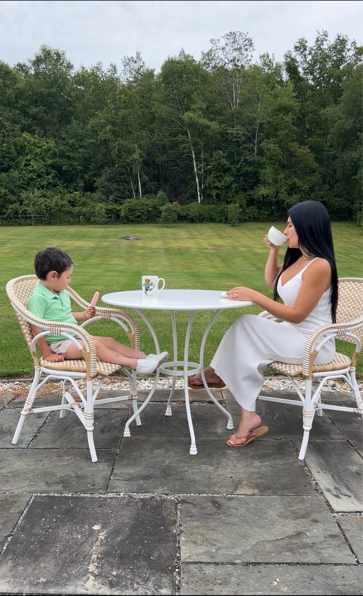 Memorial Day sale find 🤍 Our outdoor bistro table + chairs are currently on sale, along with so many of our favorite outdoor pieces for summer hosting and everyday family moments ☀️

#LTKSaleAlert #LTKHome #LTKKids