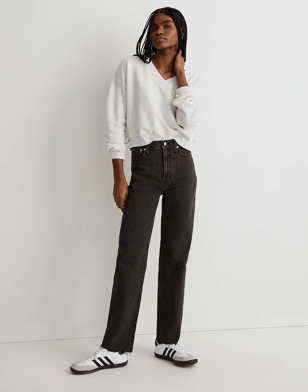 The Tall Perfect Vintage Straight Jean in Lunar Wash | Madewell