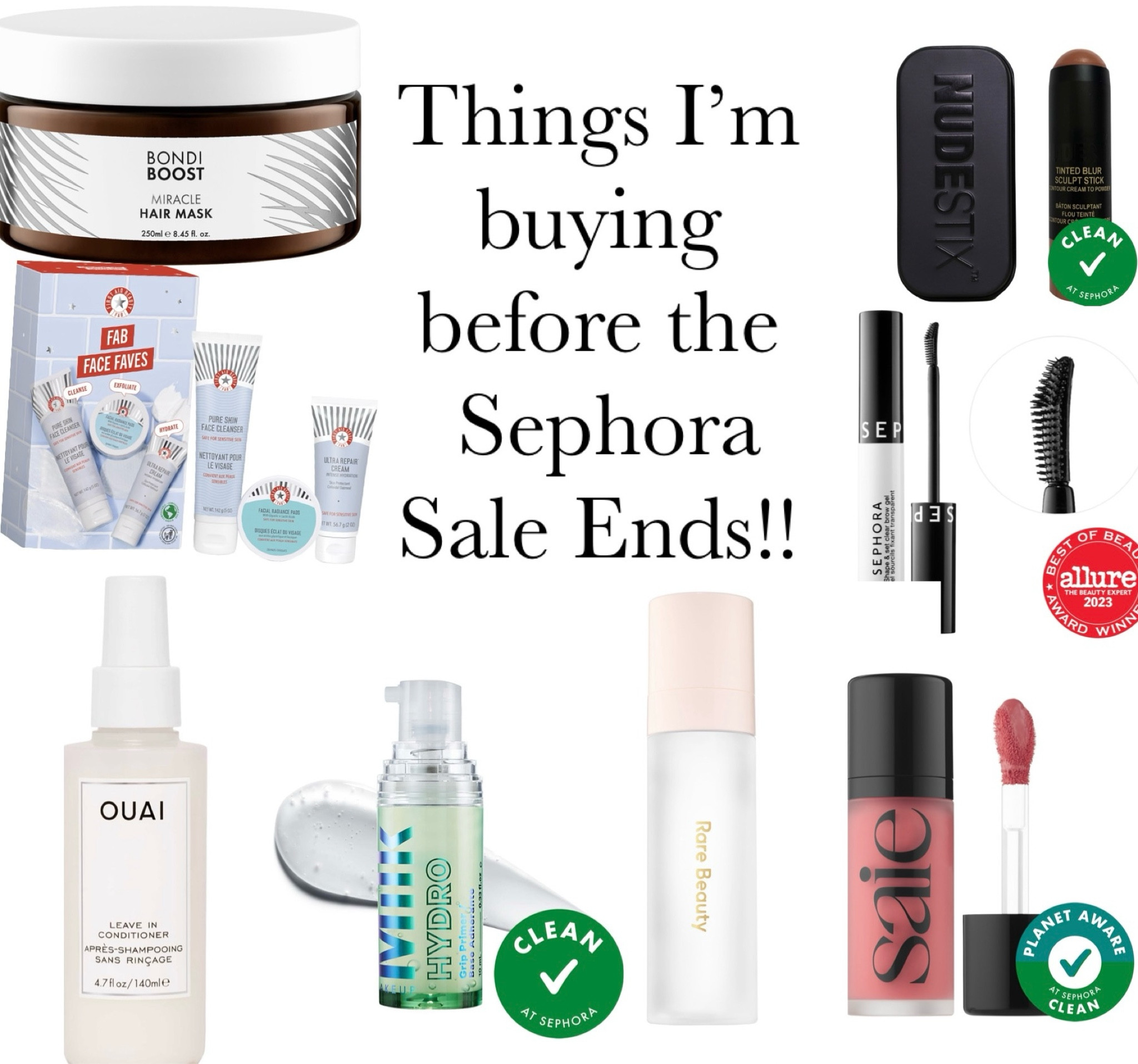 Hence all the clean products!!! Changing all of my makeup products to clean ingredients for my kin.

#LTKbeauty #LTKsalealert #LTKxSephora