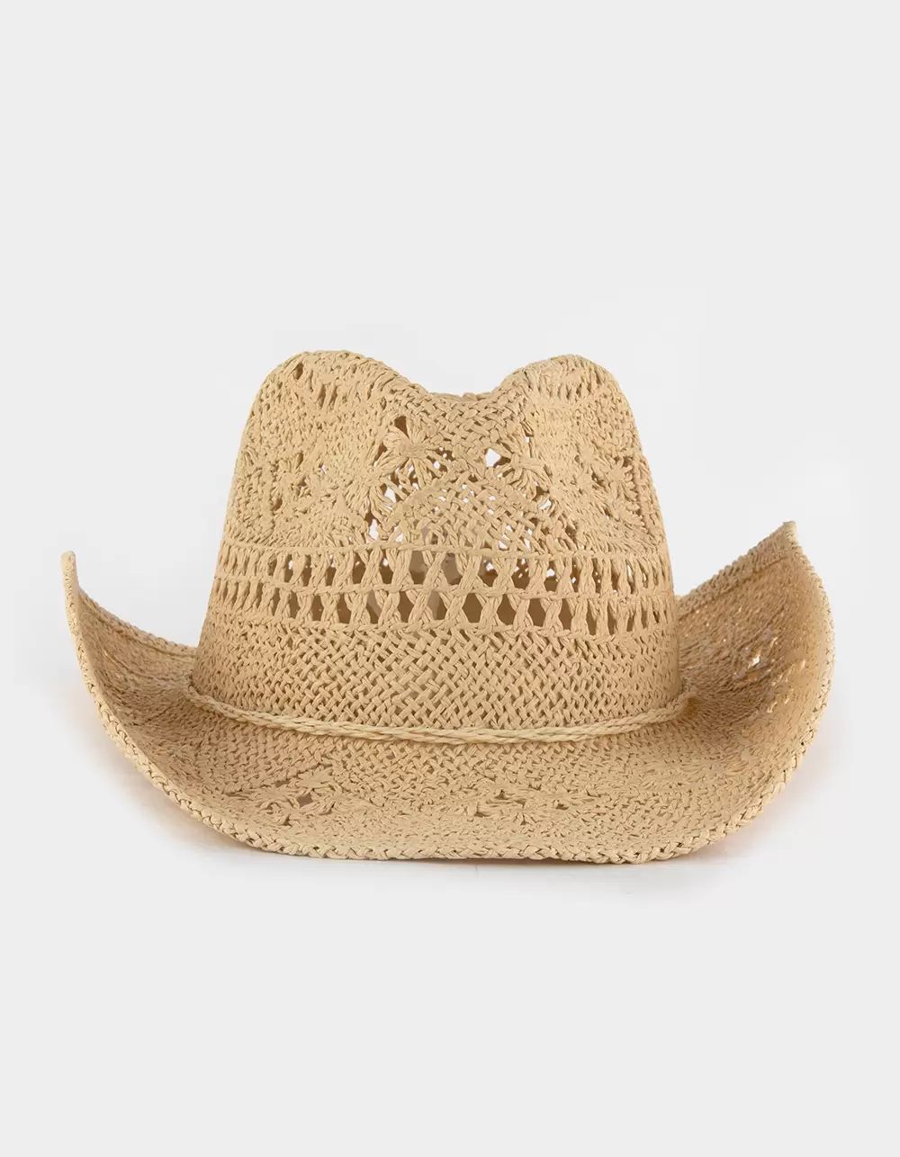 Laser Cut Straw Womens Cowboy Hat | Tillys