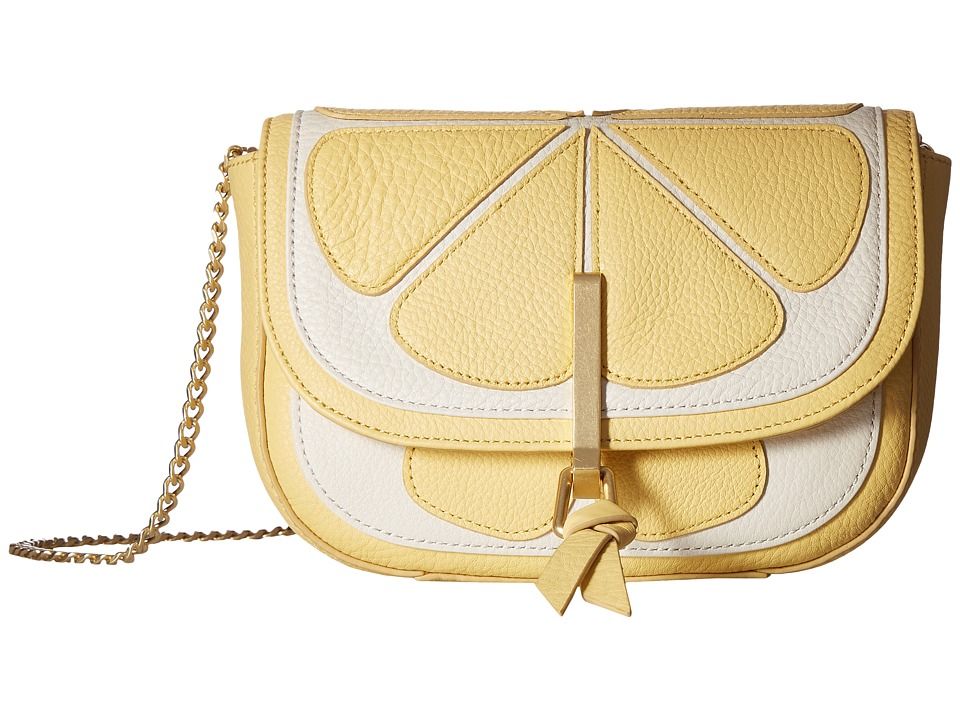 Vera Bradley - Mini Saddle Bag (Lemon Slice) Bags | Zappos