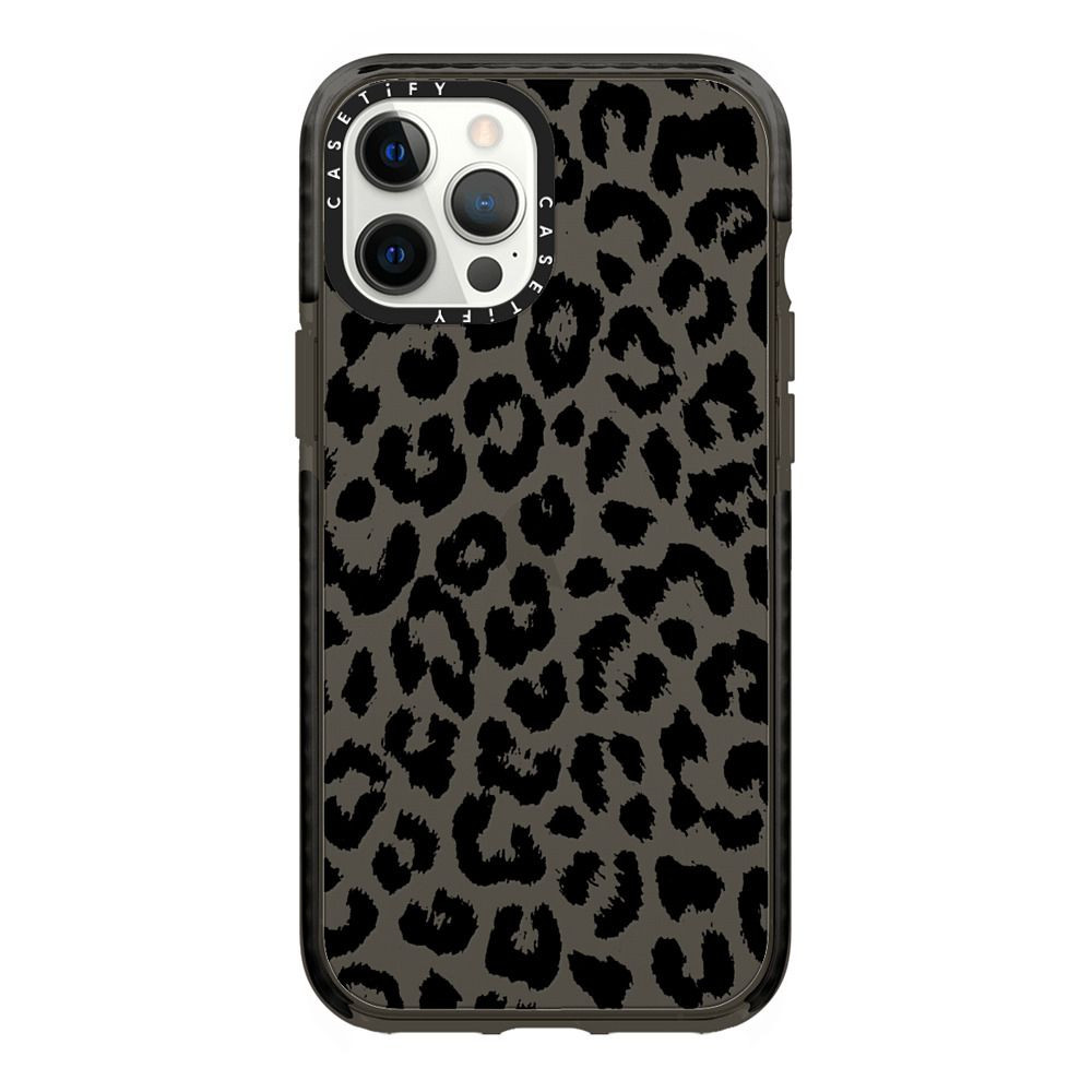 Black Transparent Leopard Print | Casetify