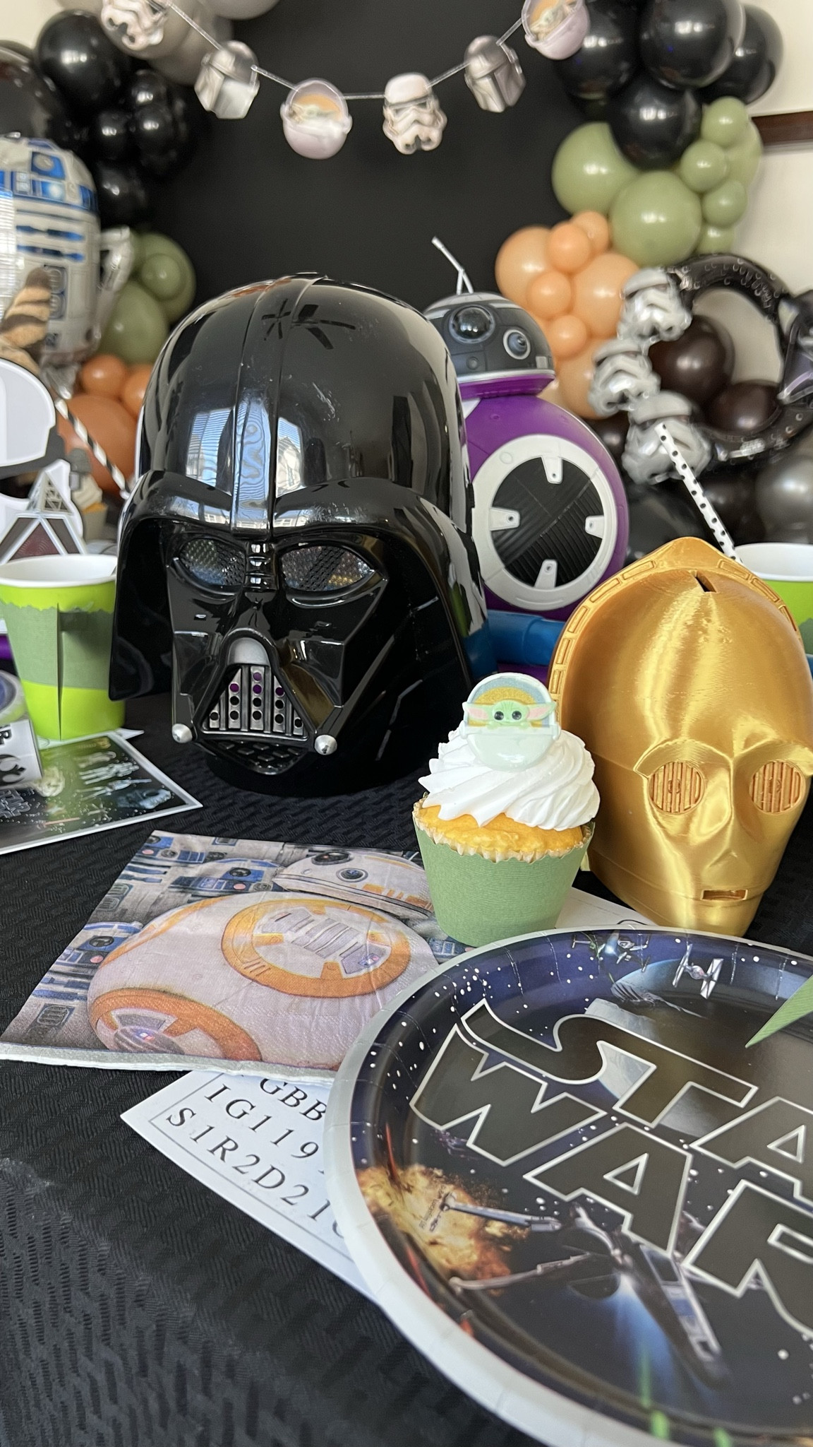 Star Wars party table decor and costumes for May the 4th (be with you) movie party! See my other posts for more from this setup 🤩🌌

#LTKKids #LTKmomlife #LTKSeasonal