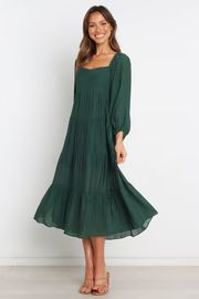 Salma Dress - Emerald | Petal & Pup (US)