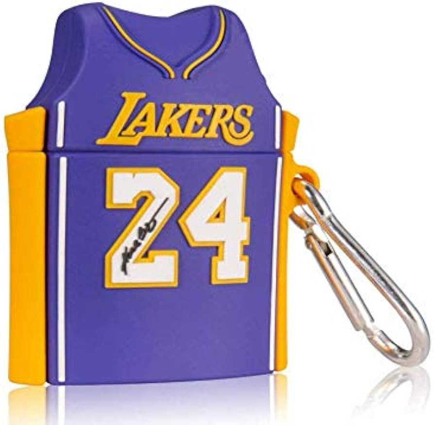 ZHAWK Silicone AirPods Case Cover | Compatible with AirPods 1&2 only | Yellow Laker | Comes with ... | Amazon (US)