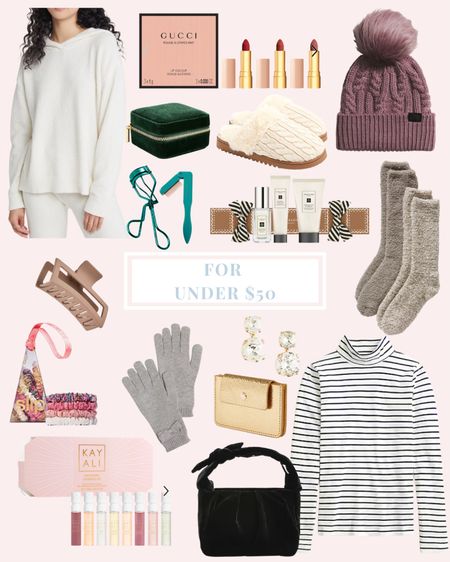 Holiday Gift Guide gifts under $50 / Christmas gift ideas #giftguide - full post and guides on ShannonHSullivan.com 

#LTKfindsunder50 #LTKHoliday #LTKGiftGuide