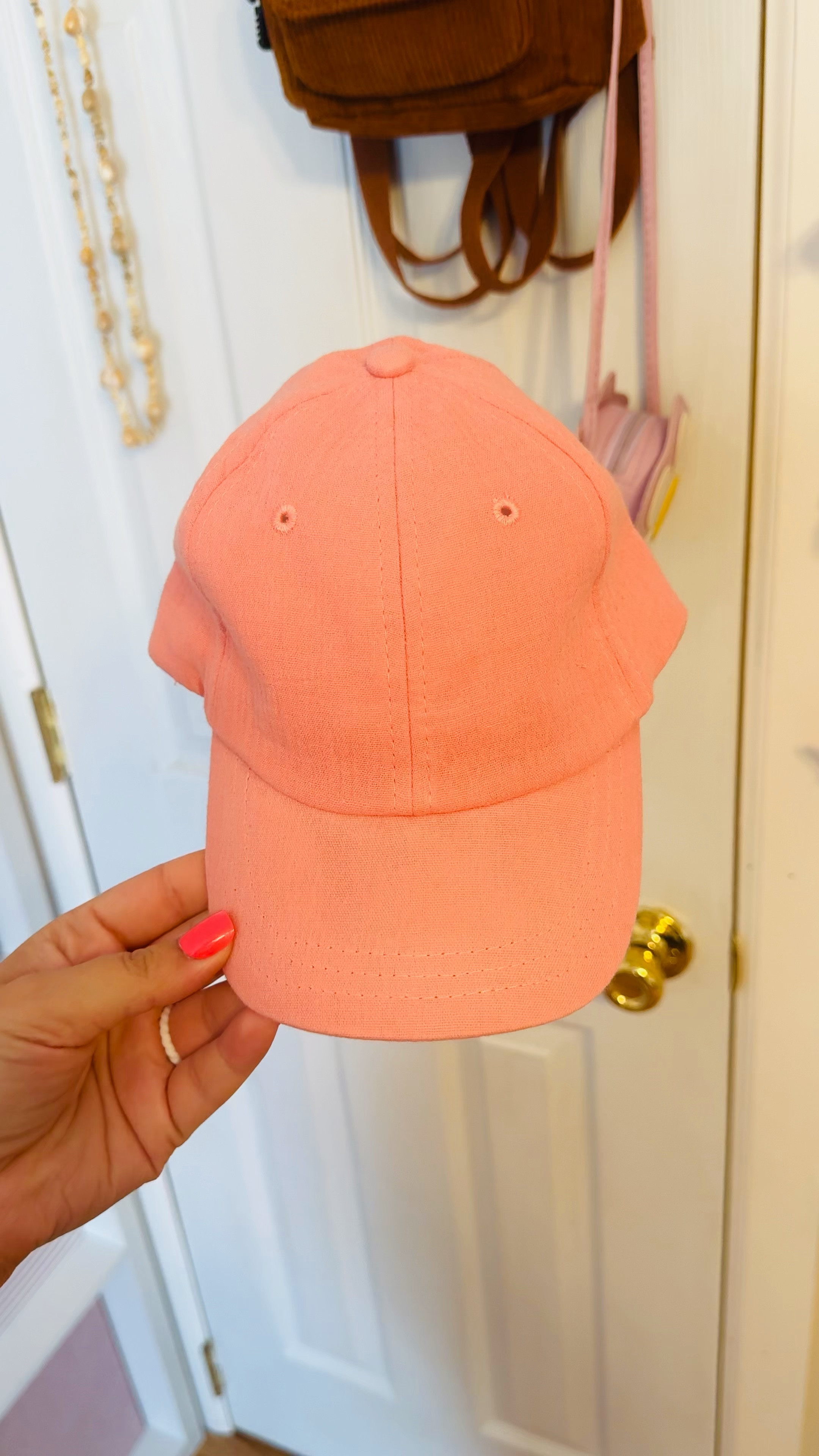 The sweetest little baseball hat for toddler girls. The bow on the back 😍 Also comes in eyelet white  

#LTKfindsunder50 #LTKSeasonal #LTKkids