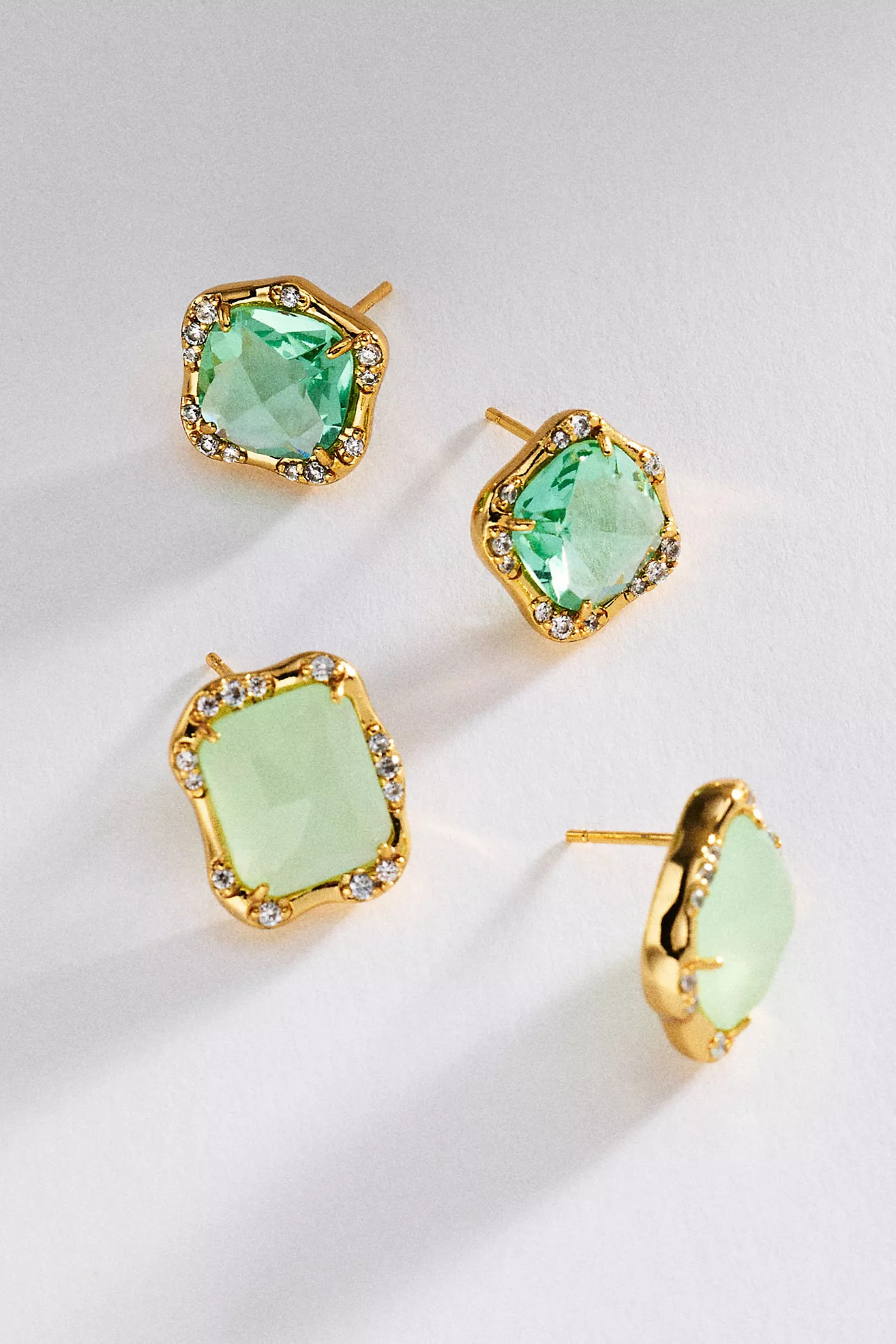Stone Post Earrings, Set of 2 | Anthropologie (US)