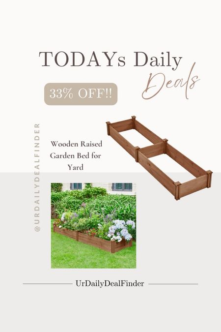 Raised Garden Bed🌸 

Follow me on IG @urdailydealfinder for Daily Deals & Amazon finds💕