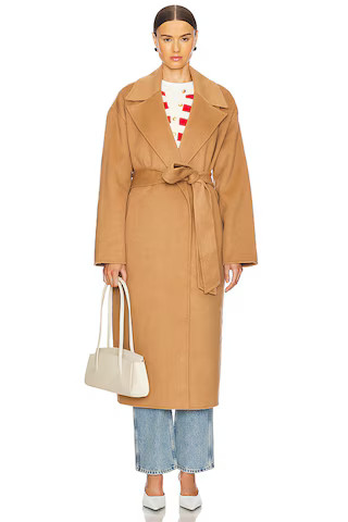 L'Academie by Marianna Milly Coat in Camel from Revolve.com | Revolve Clothing (Global)
