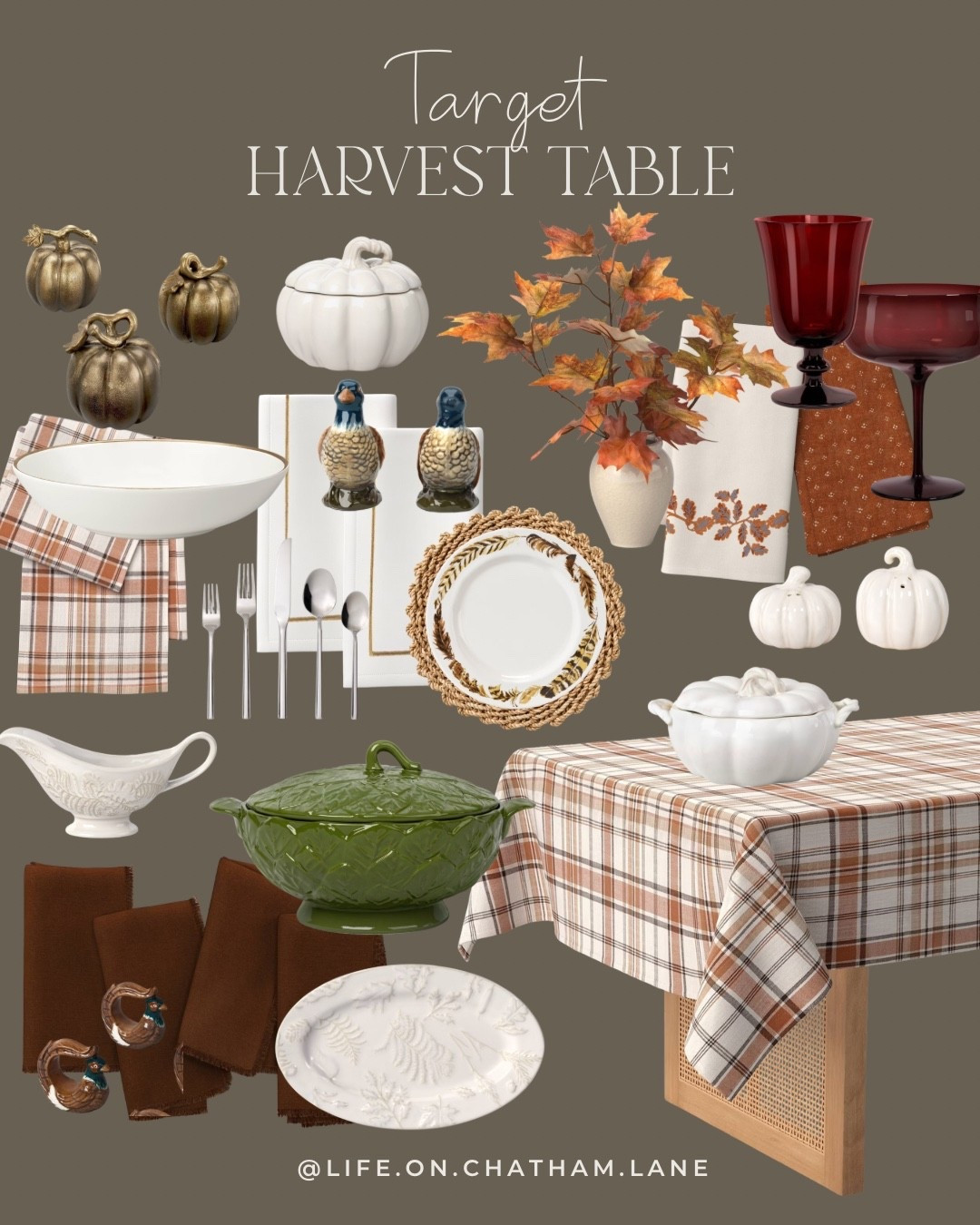 New heritage collection at @Target!    So many classic pieces that are perfect for Thanksgiving hosting!

#LTKHome #LTKSeasonal