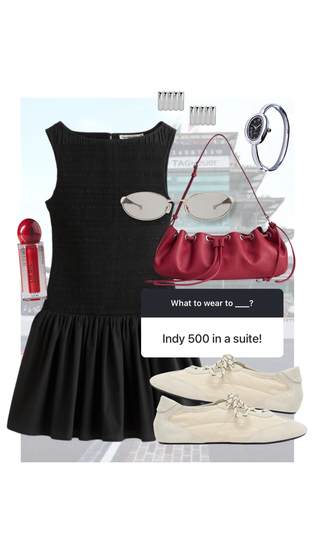 What to wear to the Indy 500 in a suite! #kathleenpost

Indianapolis 500 race, racy day outfit, suite life at the race