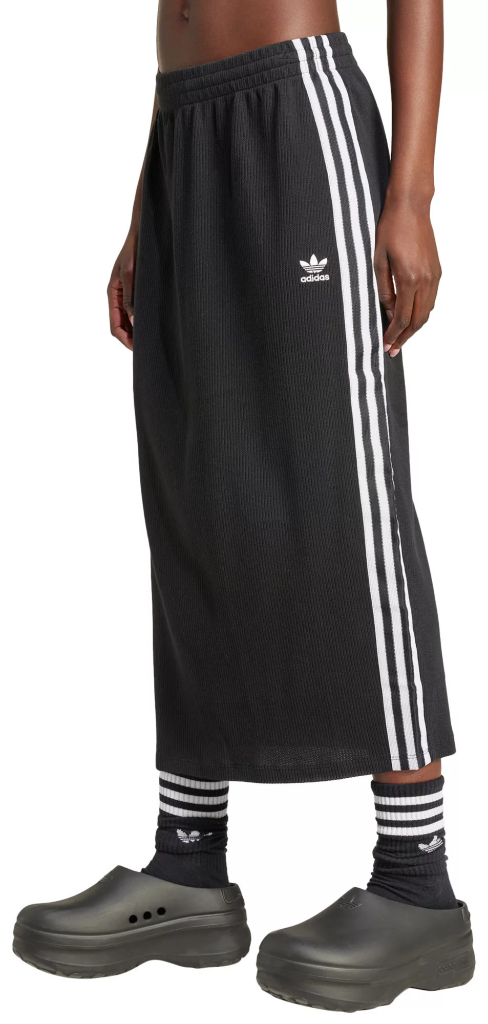 adidas Originals Women's Adicolor Knit Skirt, XS, Black | DICK'S Sporting Goods