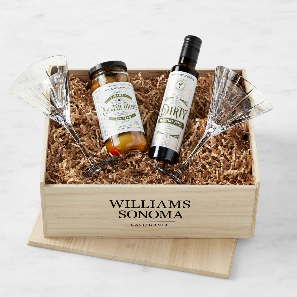 Martini Essentials Gift Crate | Williams-Sonoma