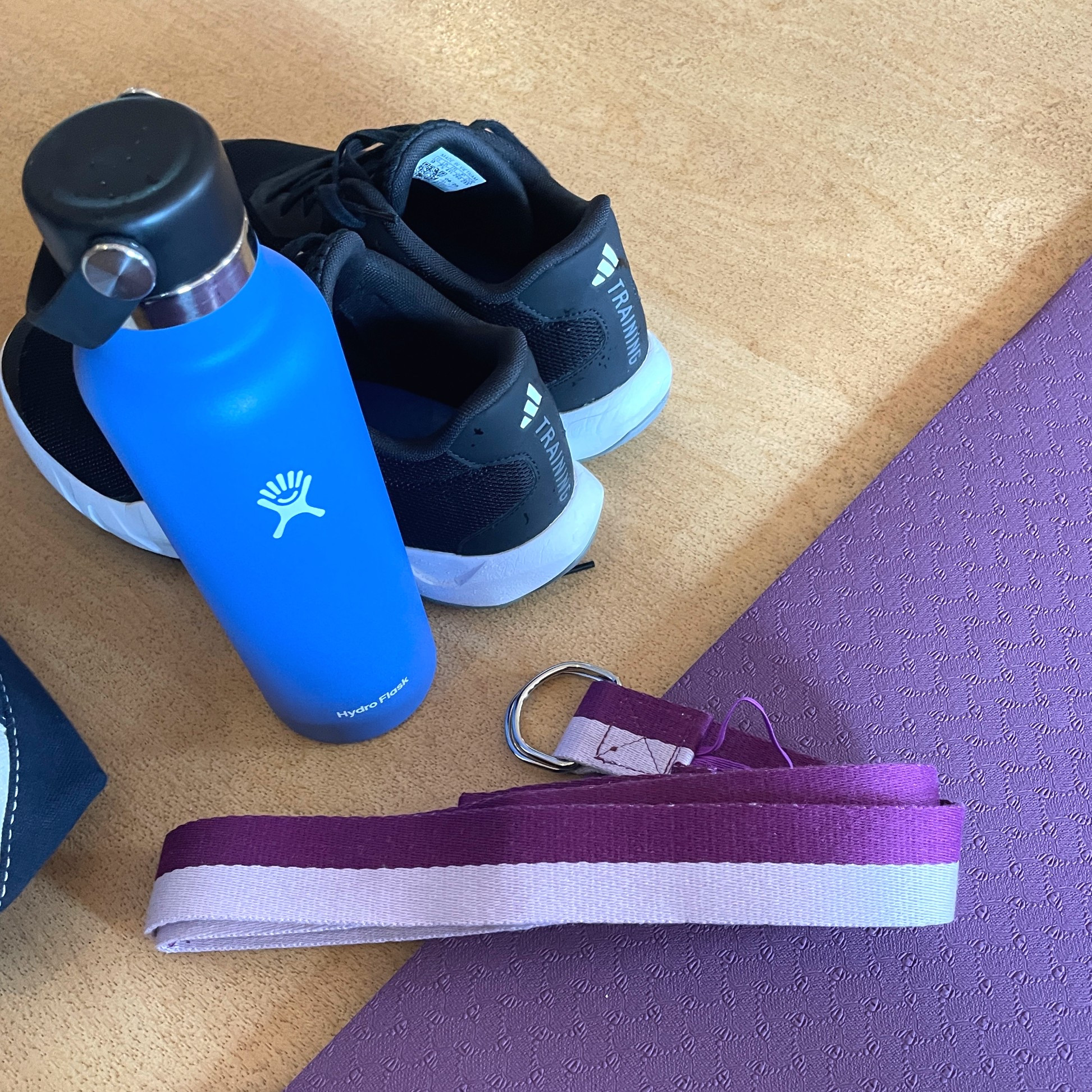 I love having my own yoga equipment at the gym. I know the strap and yoga mat are squeaky clean! 😆 

#LTKselfcare #LTKfitnessgoals #LTKOver40